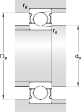 Подшипник 305 SKF