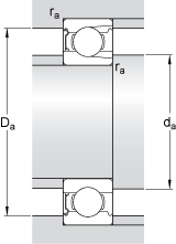 Подшипник 209-Z SKF