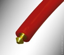 Joining nipple for optibelt HRR HRR-NIP25 4,8MM